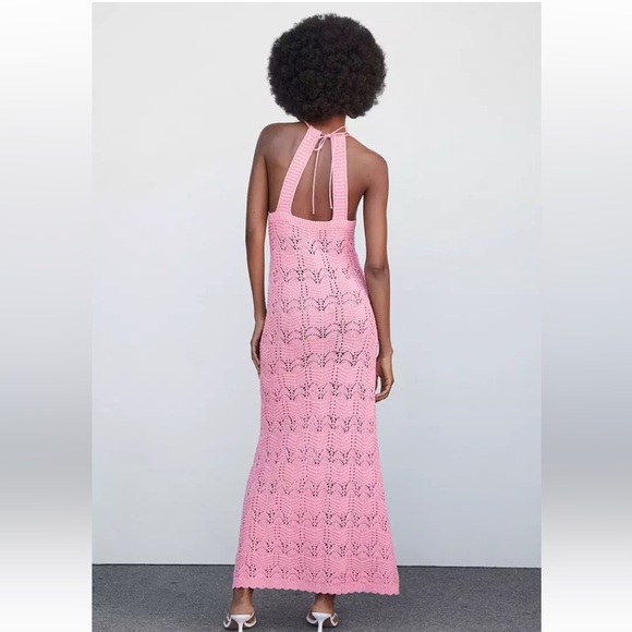 SOLD. NWT House of Harlow 1960 Crochet knit dress in daffodil 🌼 yellow - Picture 10 of 11